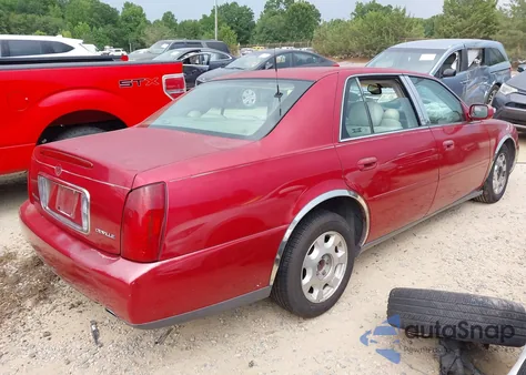 2002 Cadillac Deville Standard z USA, uszkodzony, nr VIN 1G6KD54Y02U215483